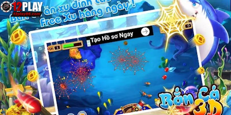 Trải nghiệm Bắn Cá 3D cực hấp dẫn
